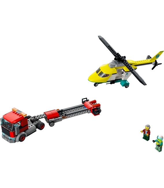 Transportul elicopterului de salvare LEGO 60343
