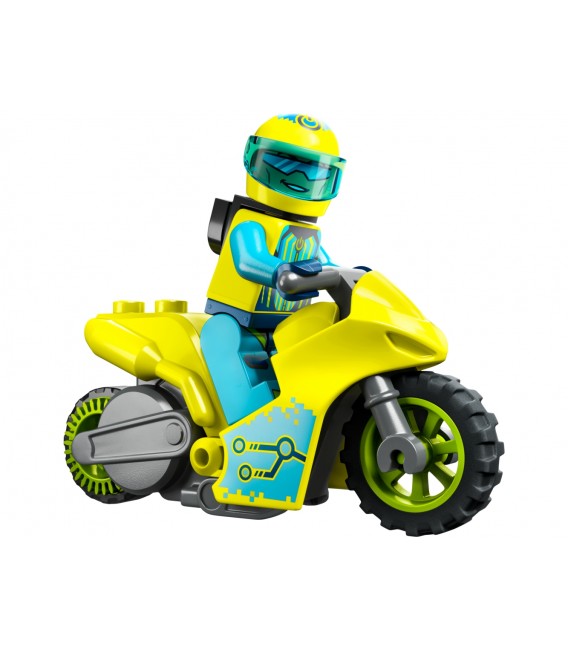 Motocicletă de cascadorie cibernetică LEGO 60358