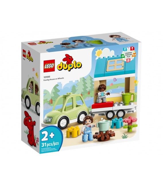 Casă de familie pe roți LEGO 10986