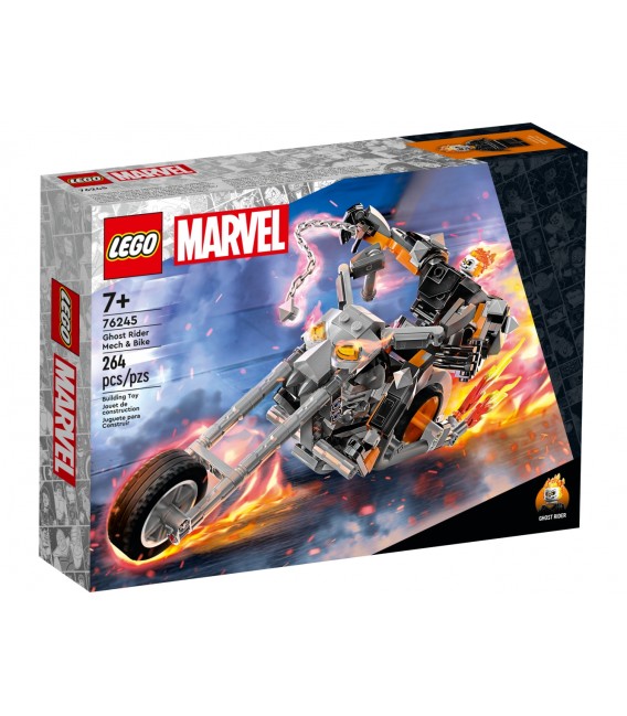 Robot și motocicletă Călărețul fantomă LEGO 76245