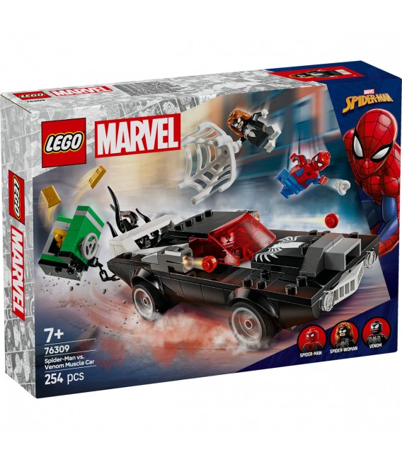 Omul Paianjen vs. Masina fortoasa a lui Venom LEGO 76309