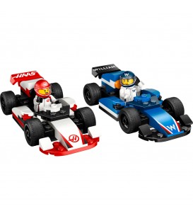Mașini de curse F1 Williams Racing si Haas F1 LEGO 60464
