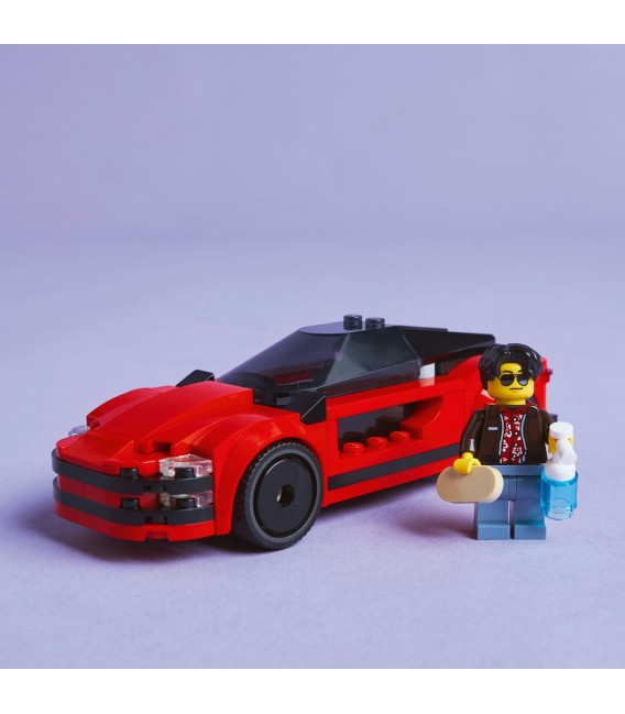 Mașina sport roșie LEGO 60448
