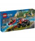 Camion 4X4 și barcă de pompieri LEGO 60412